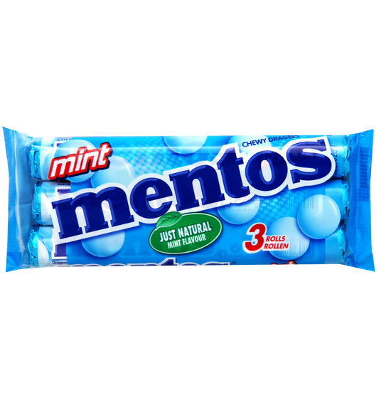 mentos Fruit 3x38g Dragées mit Mintgeschmack