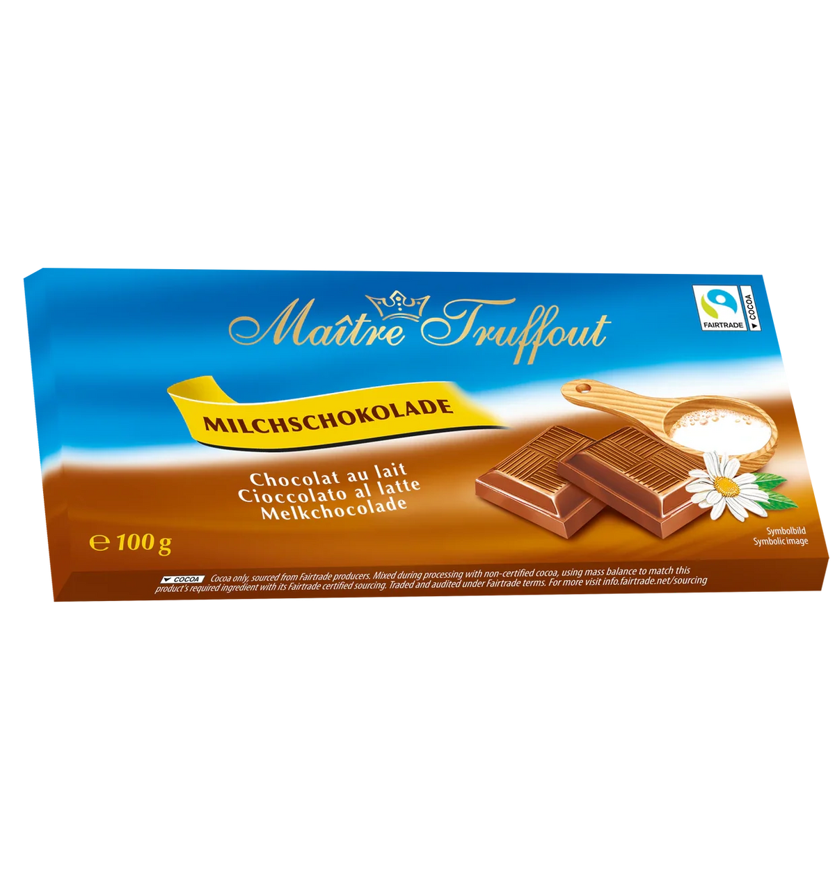 Maître Truffout Milchschokolade 100 g
