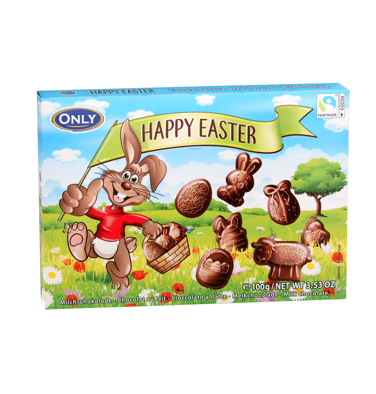 Only Milchschokolade Happy Easter Figuren 100g