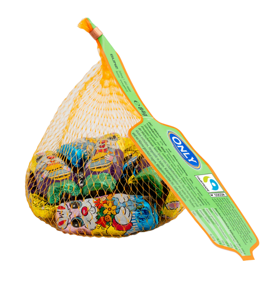 Only Milchschokolade Osterhasen mit Milchcremefüllung 84g – Produktansicht