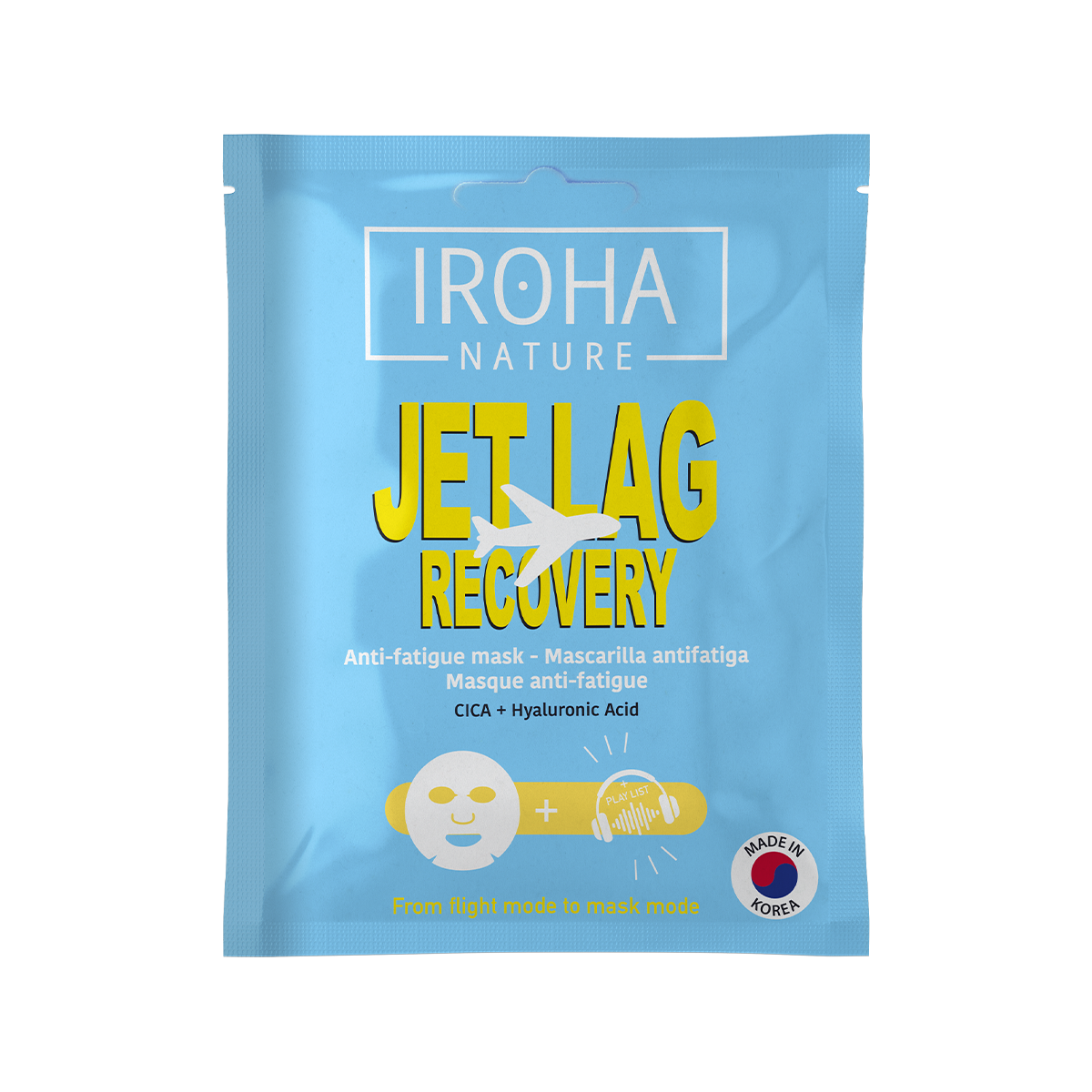 IROHA NATURE Iroha Nature Jet Lag Recovery Mascarilla Facial 1 U Kosmetik