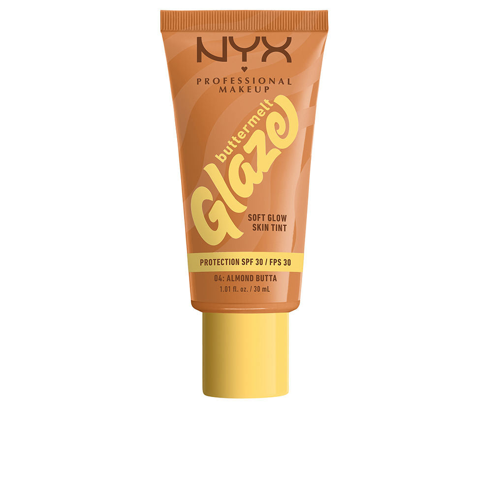 NYX NYX Buttermelt Glaze Protector Solar Tint SPF30 04 Almond Butta 30 ml Haarfarbe