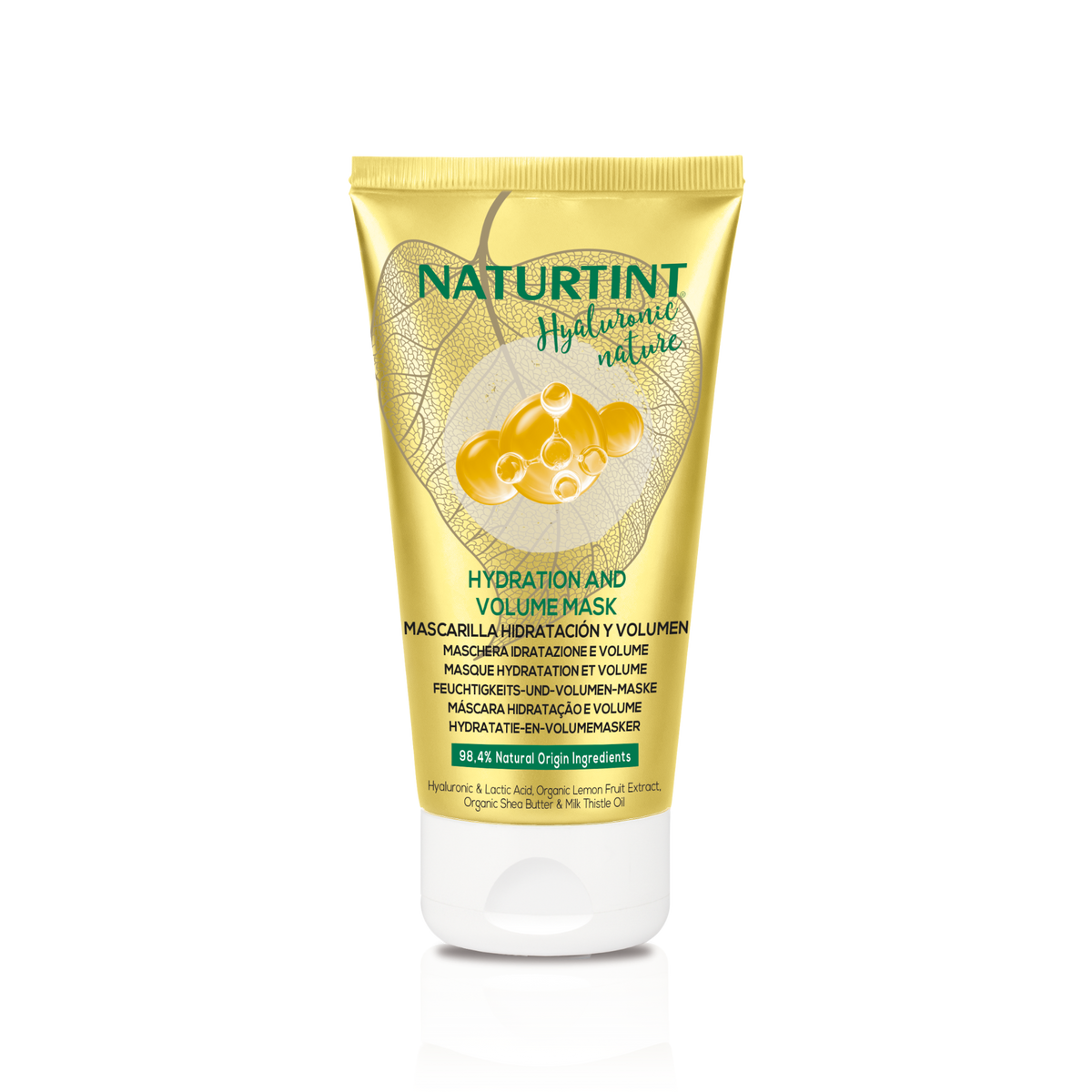 Naturtint Hyaluronic Nature Haarmaske Hidratación y Volumen 150 ml