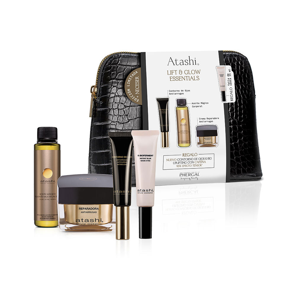 LIFT & GLOW ESSENTIALS ANTI-WRINKLE RITUAL CASE 5 pcs