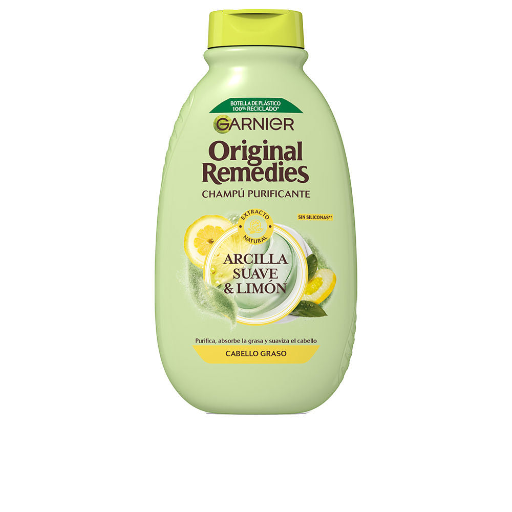 ORIGINAL REMEDIES gentle clay and lemon shampoo 400 ml
