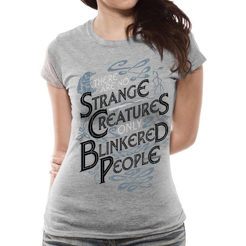 Rubies Crimes Of Grindelwald Strange Creatures Fitted T-Shirt T-Shirts für Damen