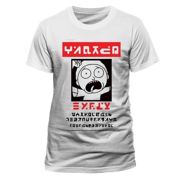 Rubies Rick And Morty Alien Morty Wanted Poster Unisex T-Shirt T-Shirts