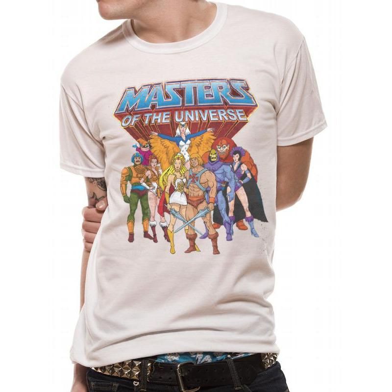 Rubies Motu Masters Of The Universe Group And Logo Unisex T-Shirt T-Shirts