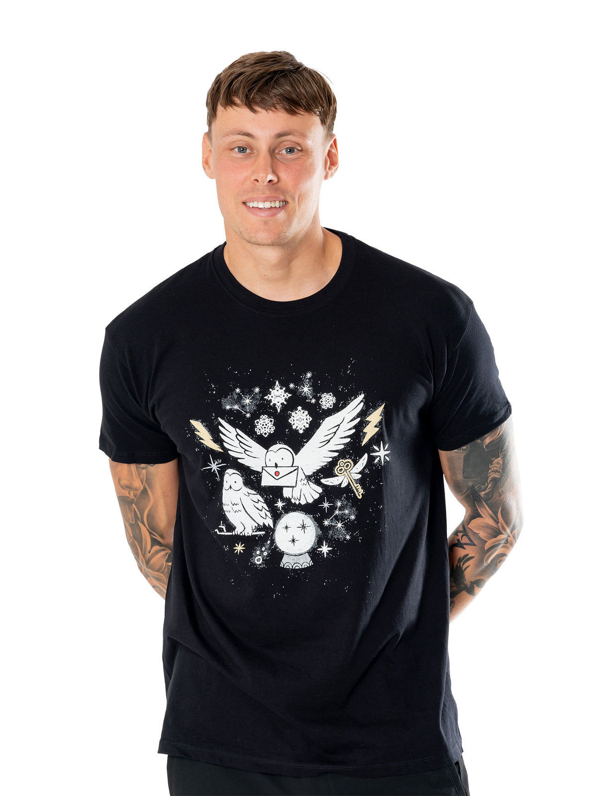 Rubies Harry Potter Hedwig Magical Xmas Unisex T-Shirt T-Shirts