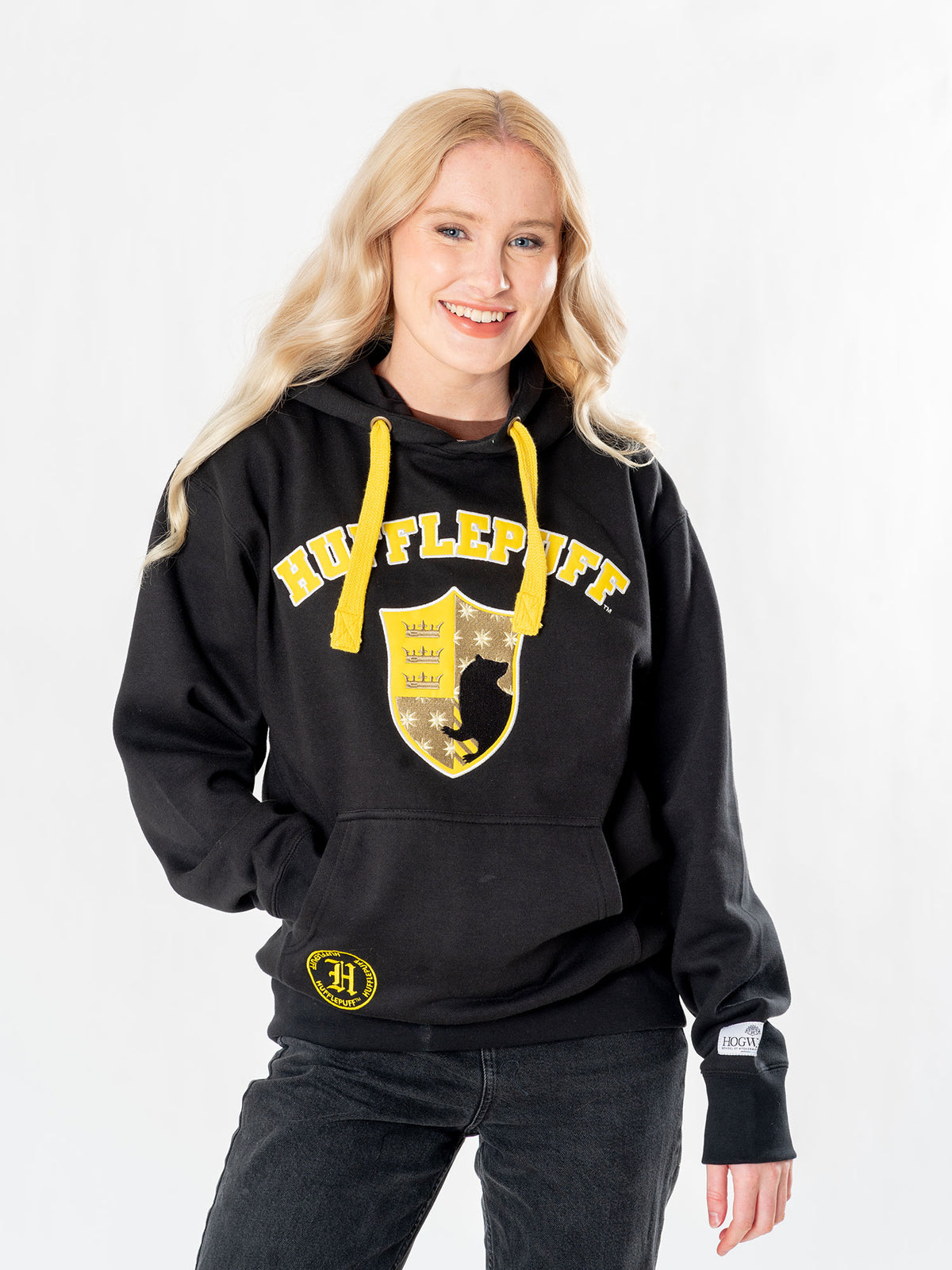 Rubies Hufflepuff Adult Harry Potter Deluxe Hoodie Hoodies für Unisex