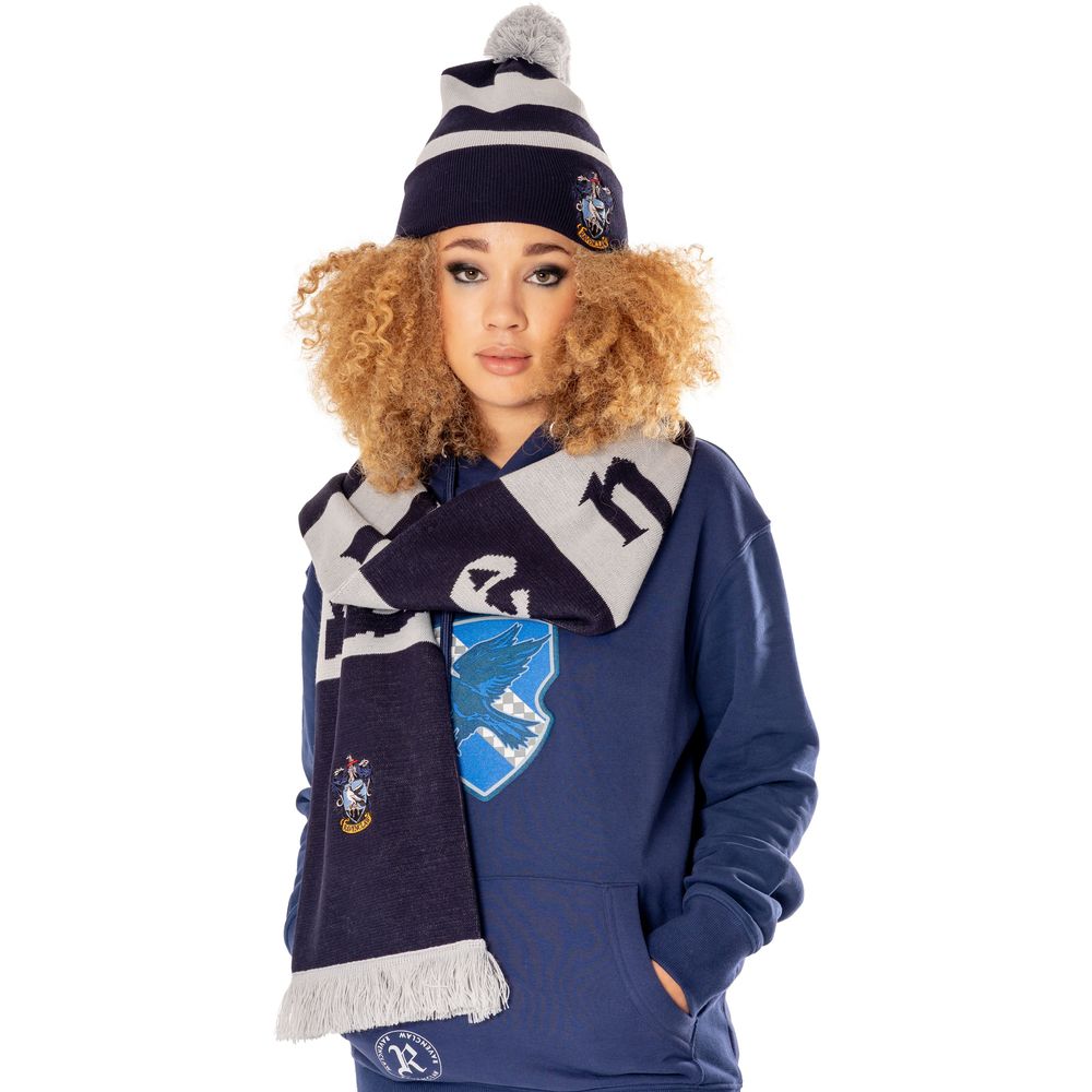Rubies Ravenclaw Long Length Embroidered Harry Potter Scarf Kostümzubehör für Unisex