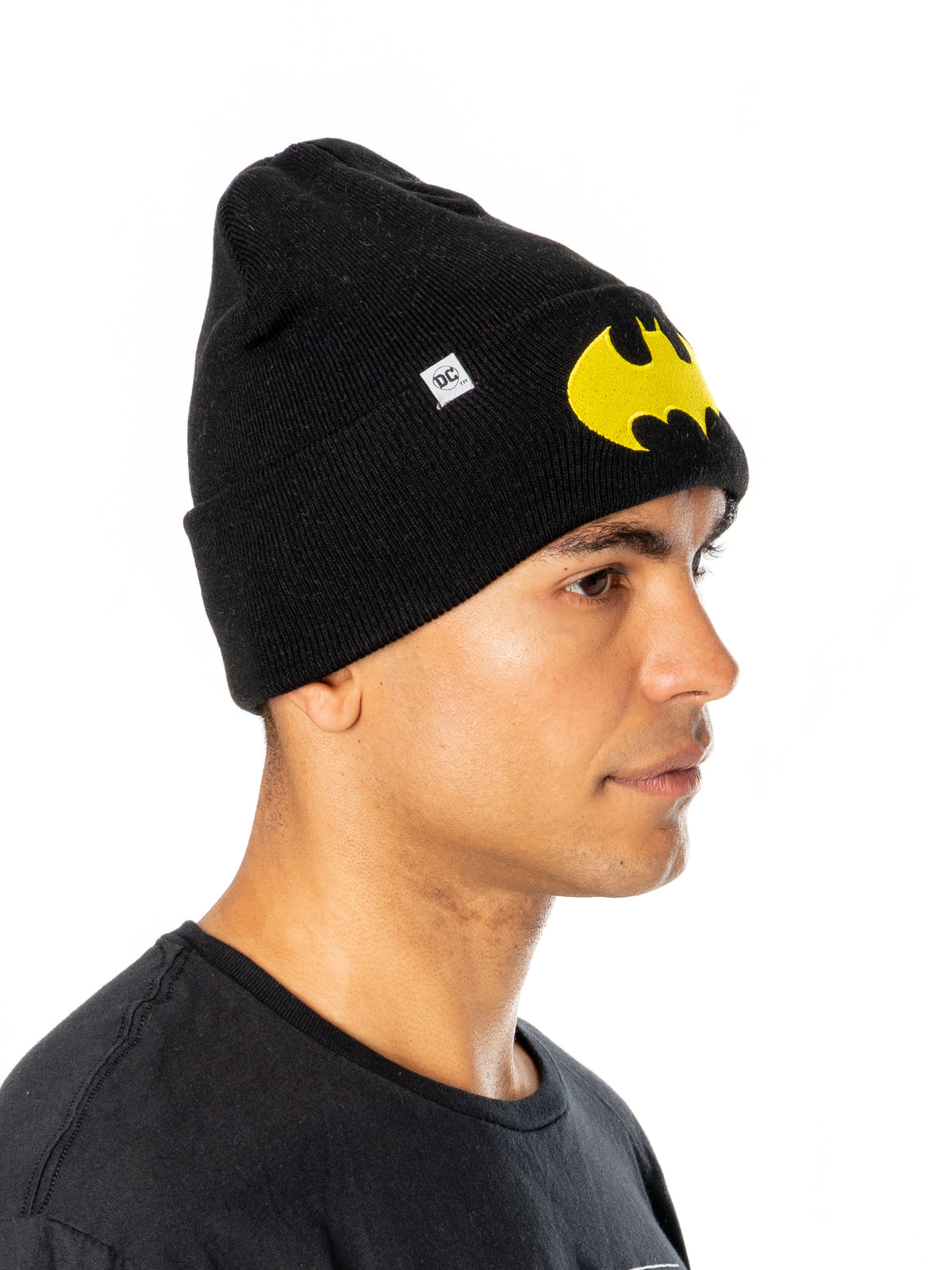 Rubies Batman Classic Beanie als Batman-Kostümzubehör – Rückansicht
