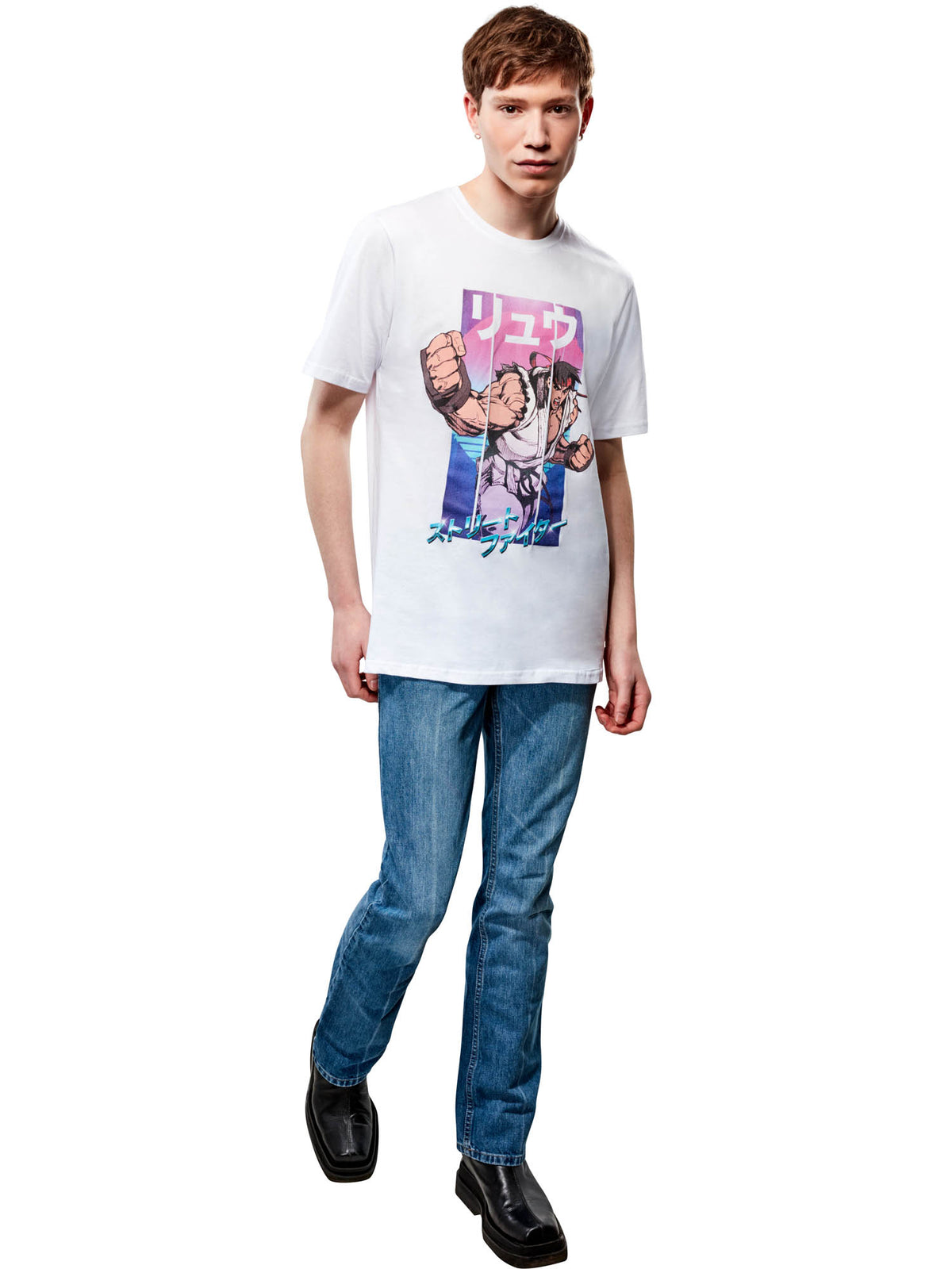 Rubies Street Fighter Tshirt T-Shirts für Unisex