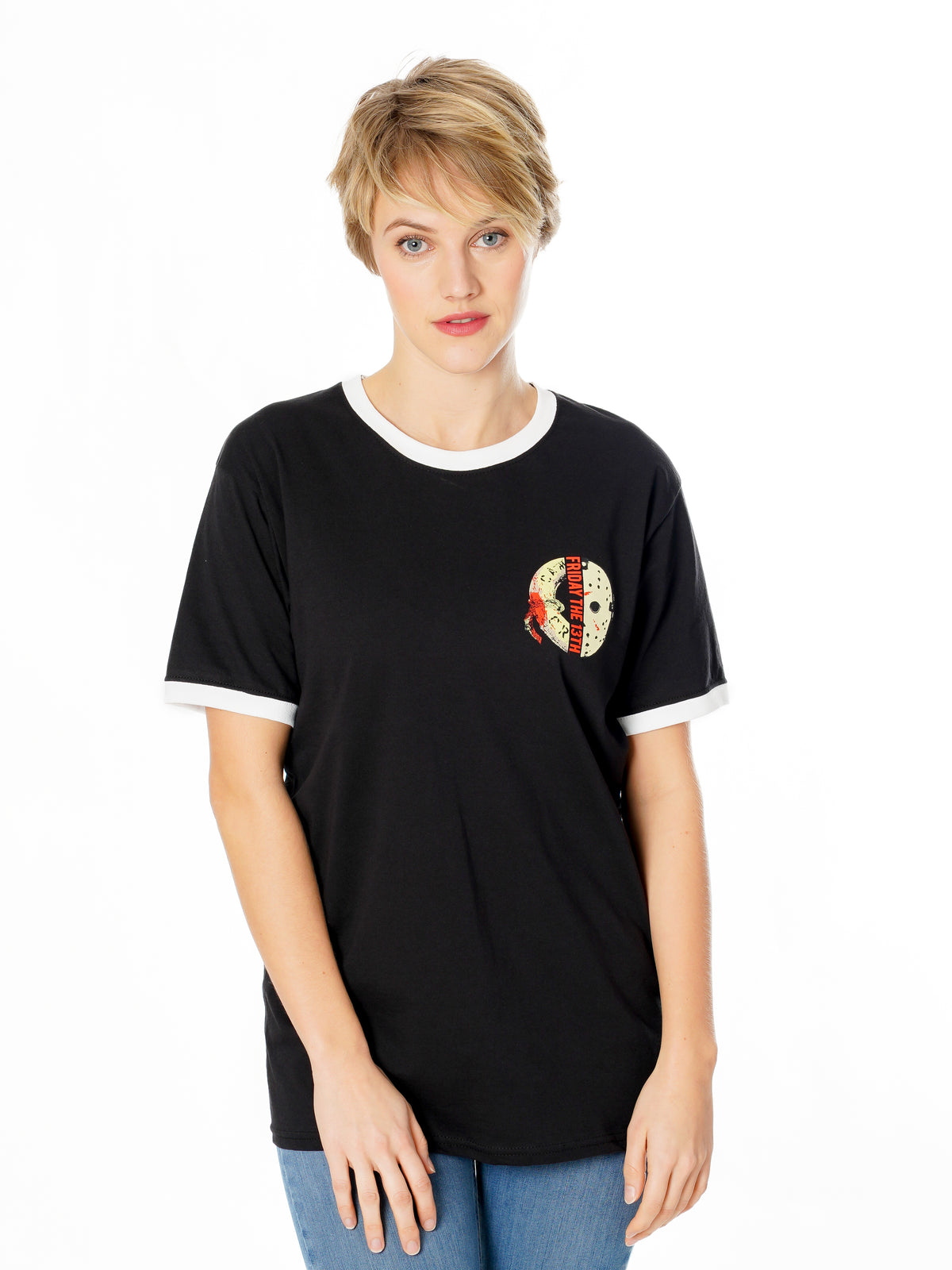 Rubies Friday 13th Friday The 13Th Life Ring Mask Reverse Tshirt T-Shirts für Unisex