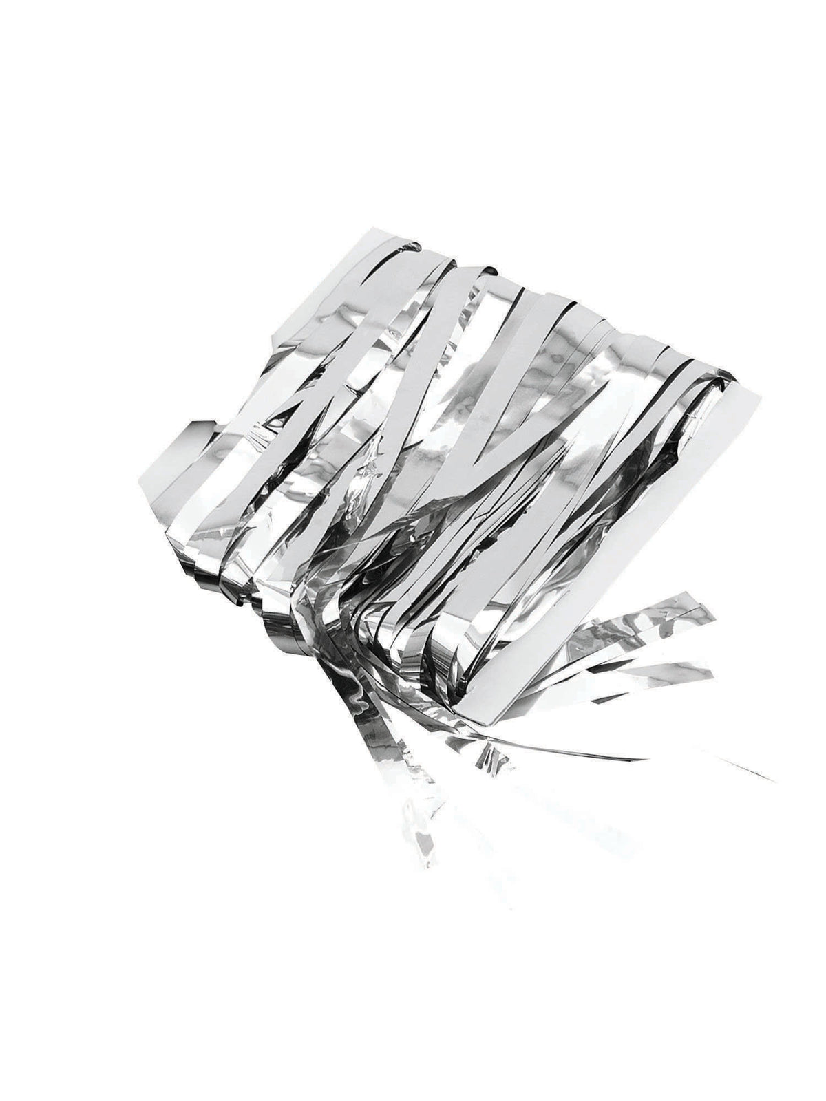 Rubies Tinsel Curtain Silver Party Accessories