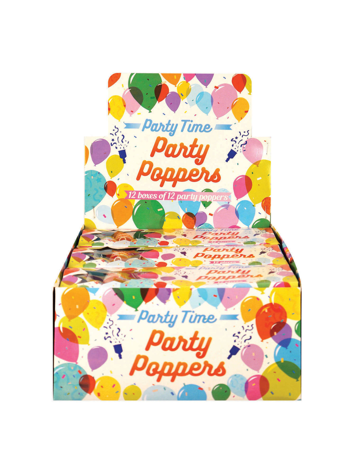 Rubies Generic PartyPoppers.Champ (min 12 boxes)