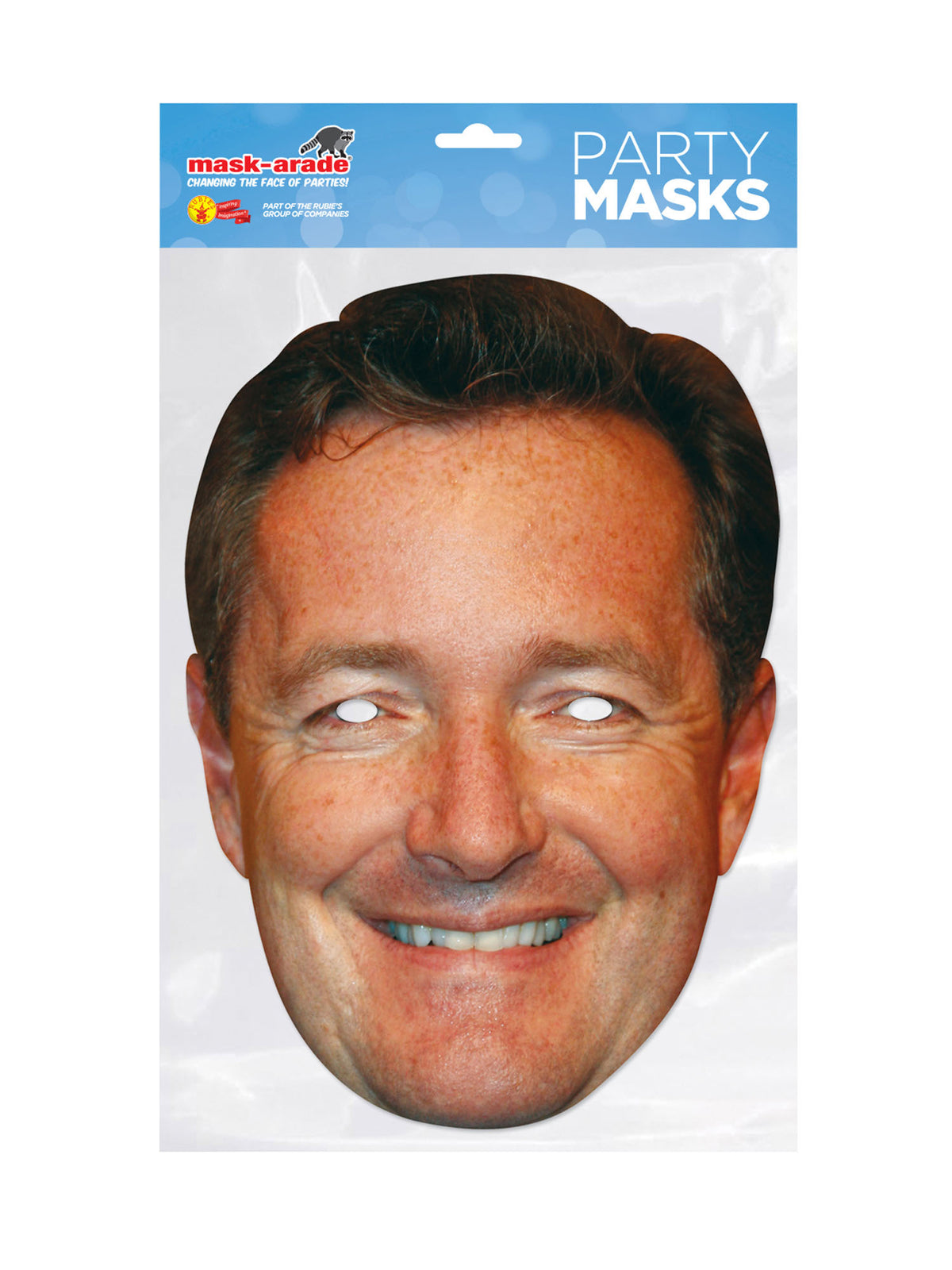 Rubies PIERS MORGAN CELEBRITY FACE MA Maske