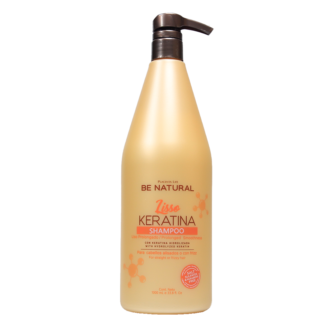 Be Natural Lisso Keratina Shampoo mit Keratin 1 l