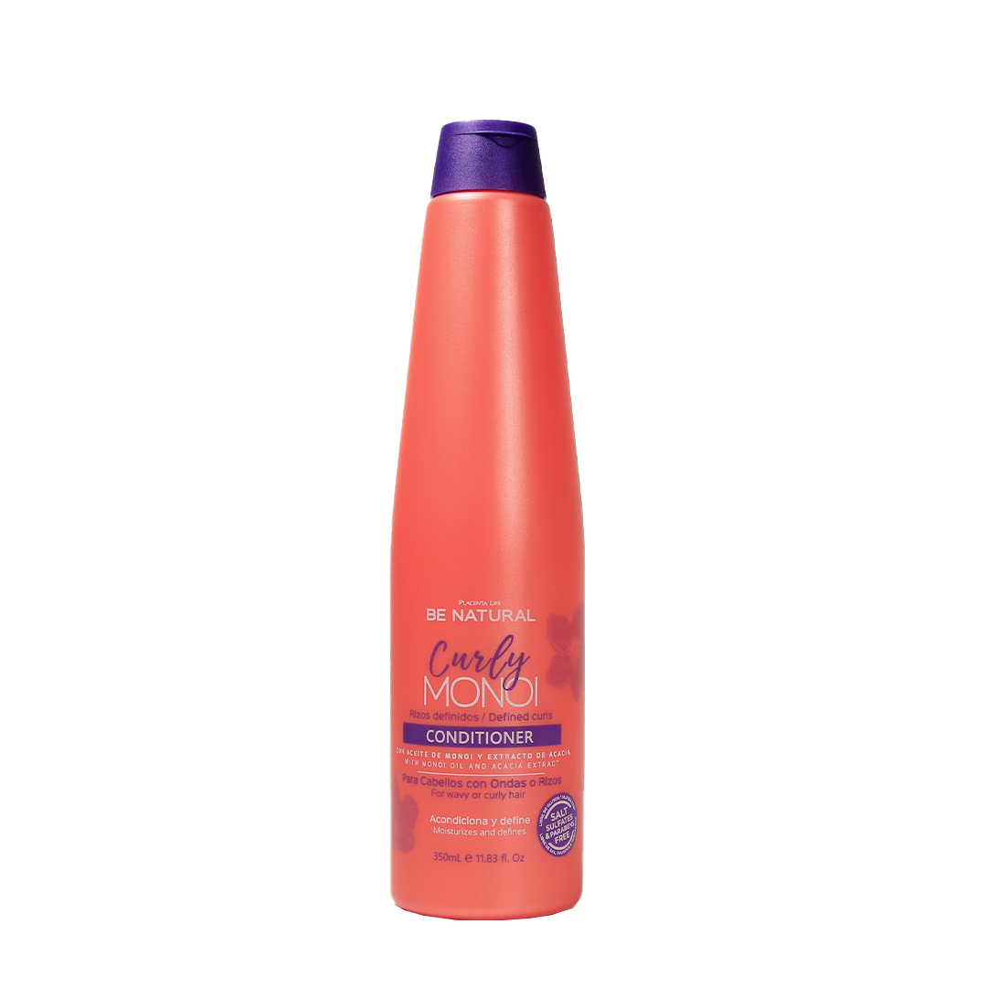 BE NATURAL BE NATURAL Curly Monoi Conditioner 350 ml Conditioner für lockiges Haar Kosmetik