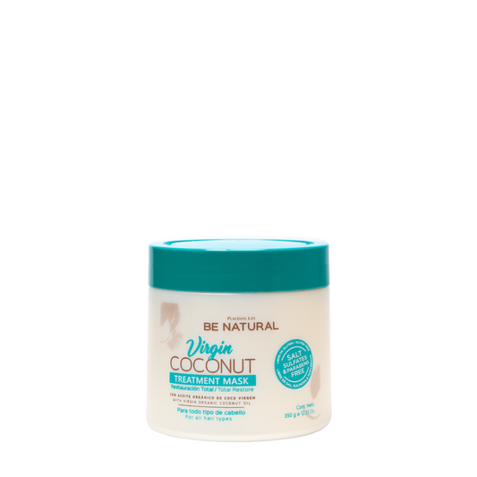 BE NATURAL BE NATURAL Virgin Coconut Mascarilla 350 ml Haarmaske Kokosöl Kosmetik