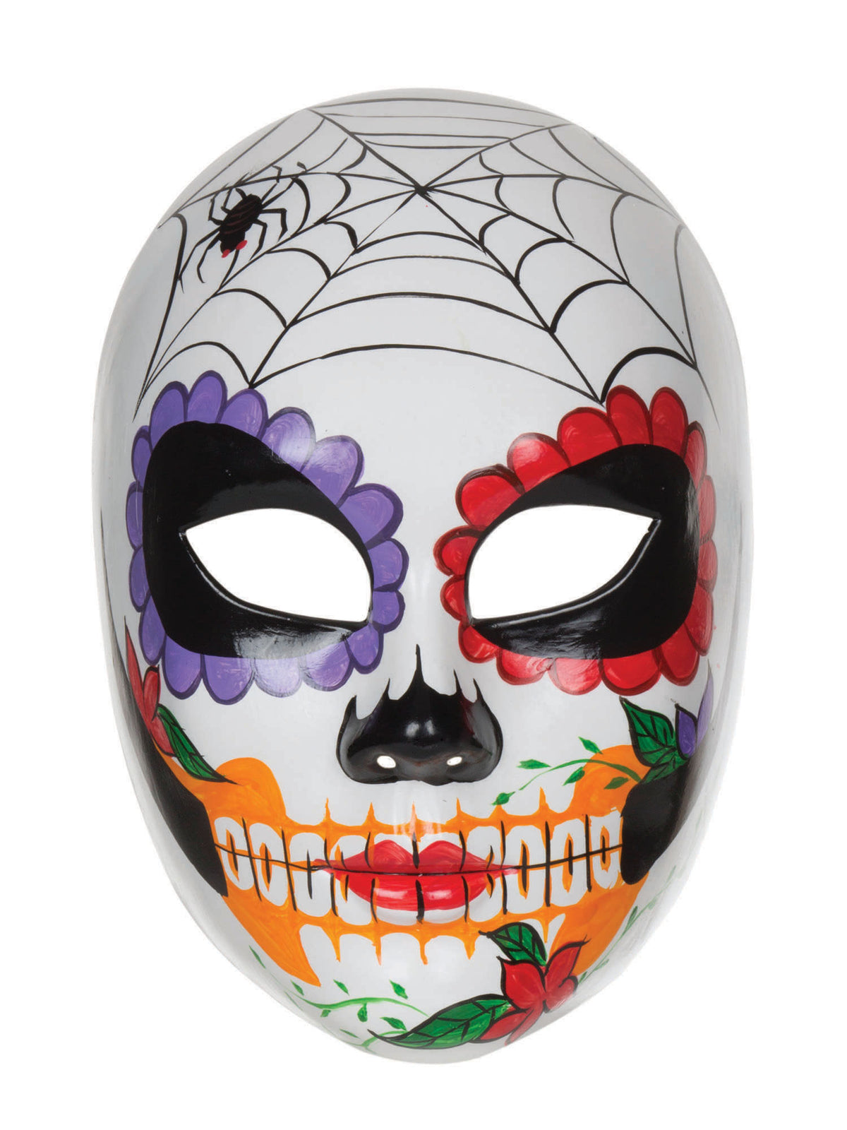 Rubies Day of the Dead Plastic Mask *** Plastic and Card Masks