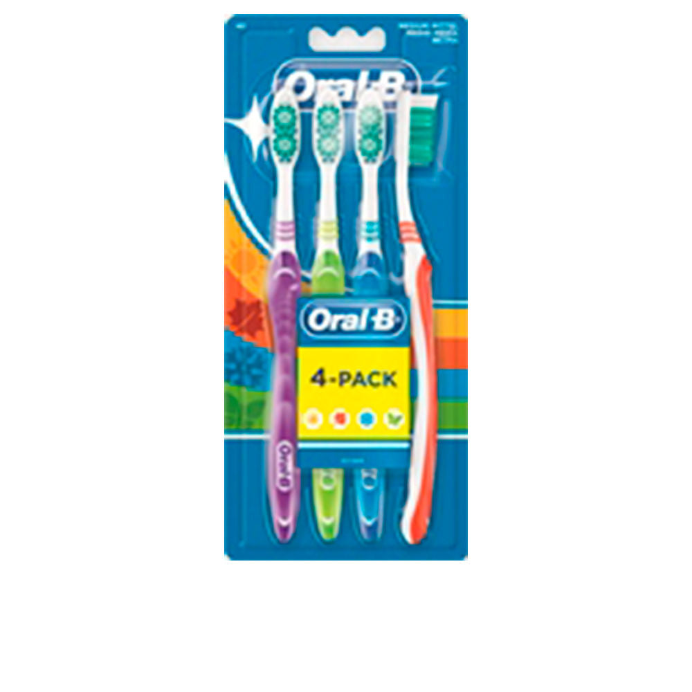 SHINY CLEAN cepillo dental #medio 4 u