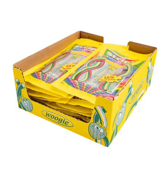 Woogie Rainbow Strips 80g Miami Tutti Frutti