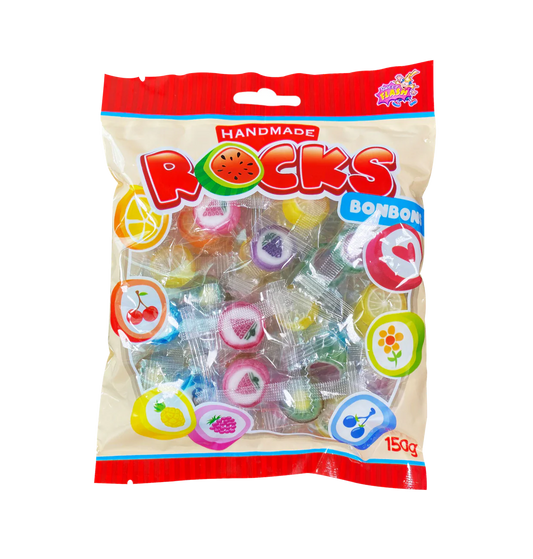 Amore Sweets Rocks Bonbons 150g Apfel Kirsche Orange Zitrone Melone Himbeere