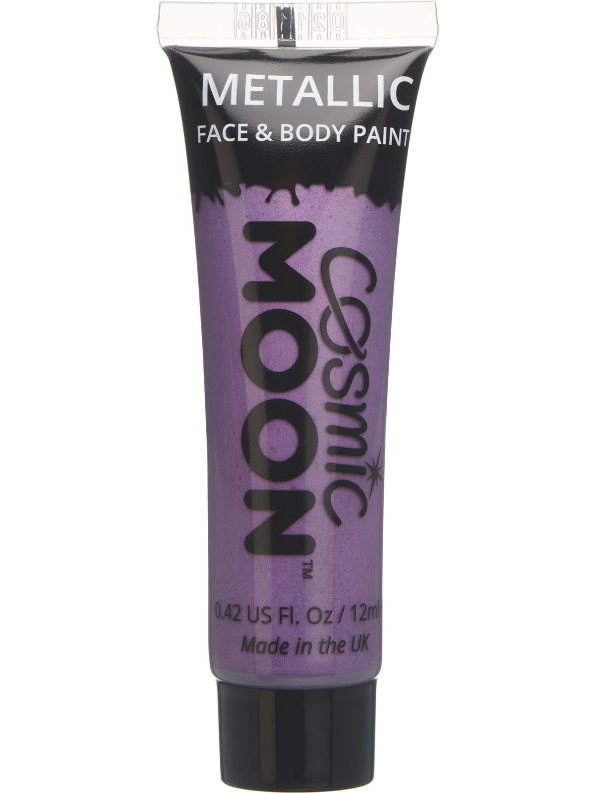 Smiffys Cosmic Moon Metallic Face & Body Paint, Purple CD für Unisex
