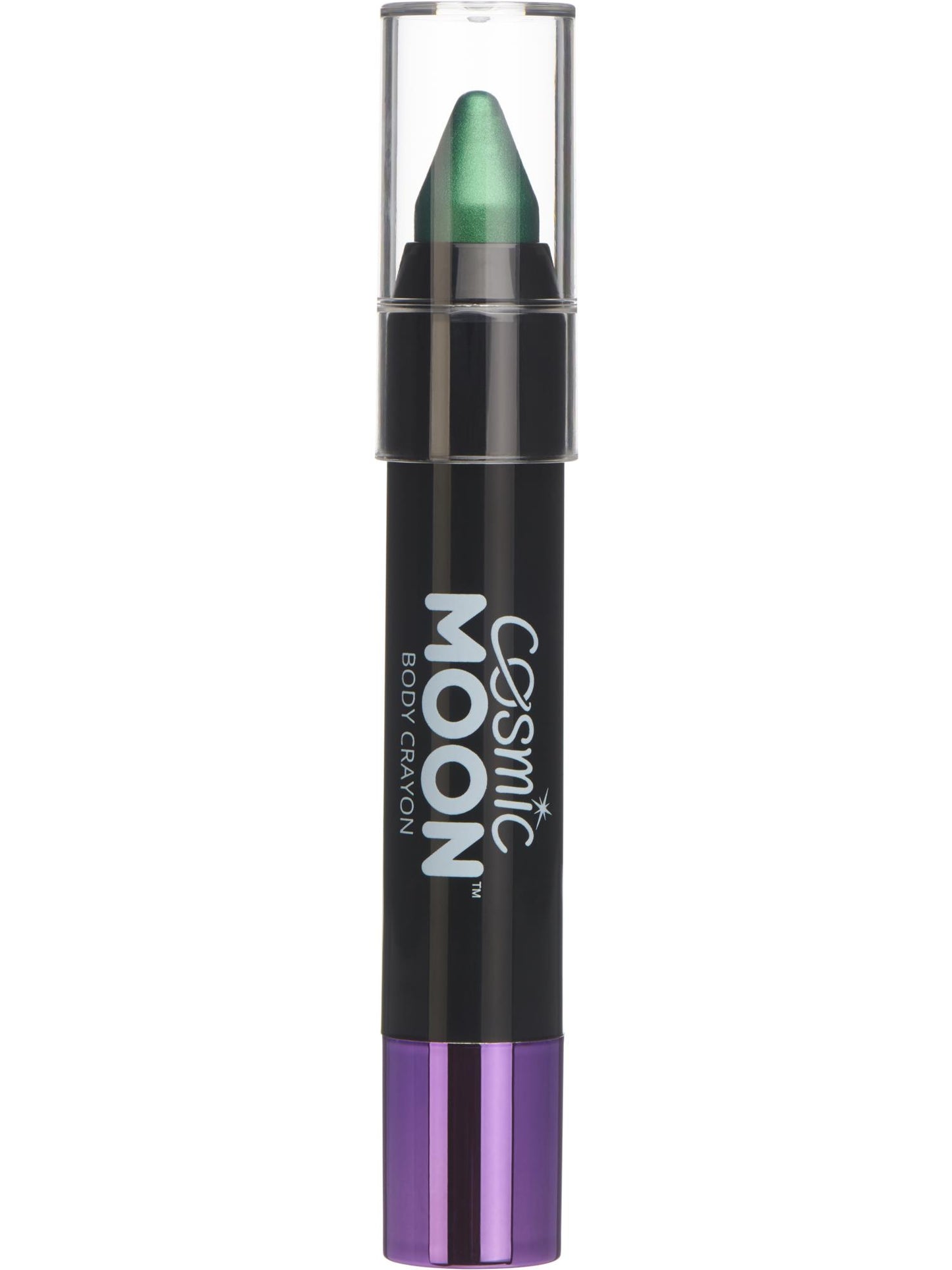 Smiffys Cosmic Moon Metallic Body Crayons, Green CD für Unisex