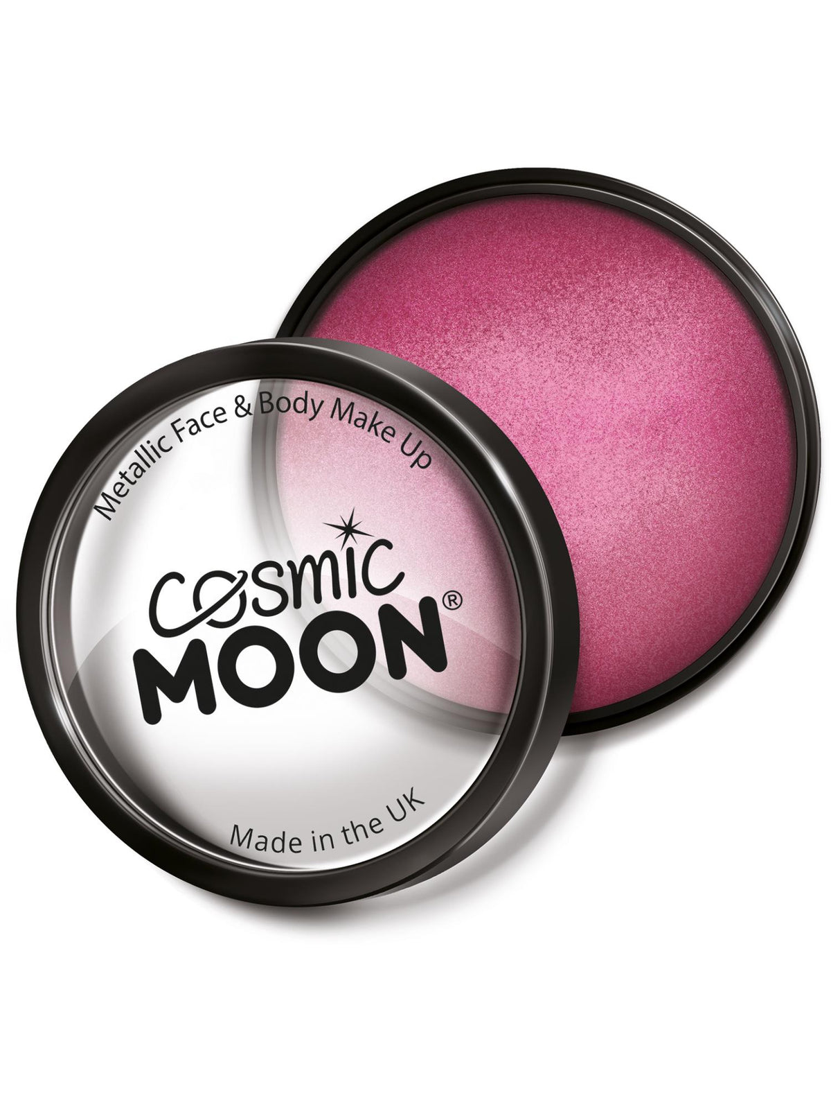 Smiffys Cosmic Moon Metallic Pro Face Paint Cake Pots, Pin CD für Unisex