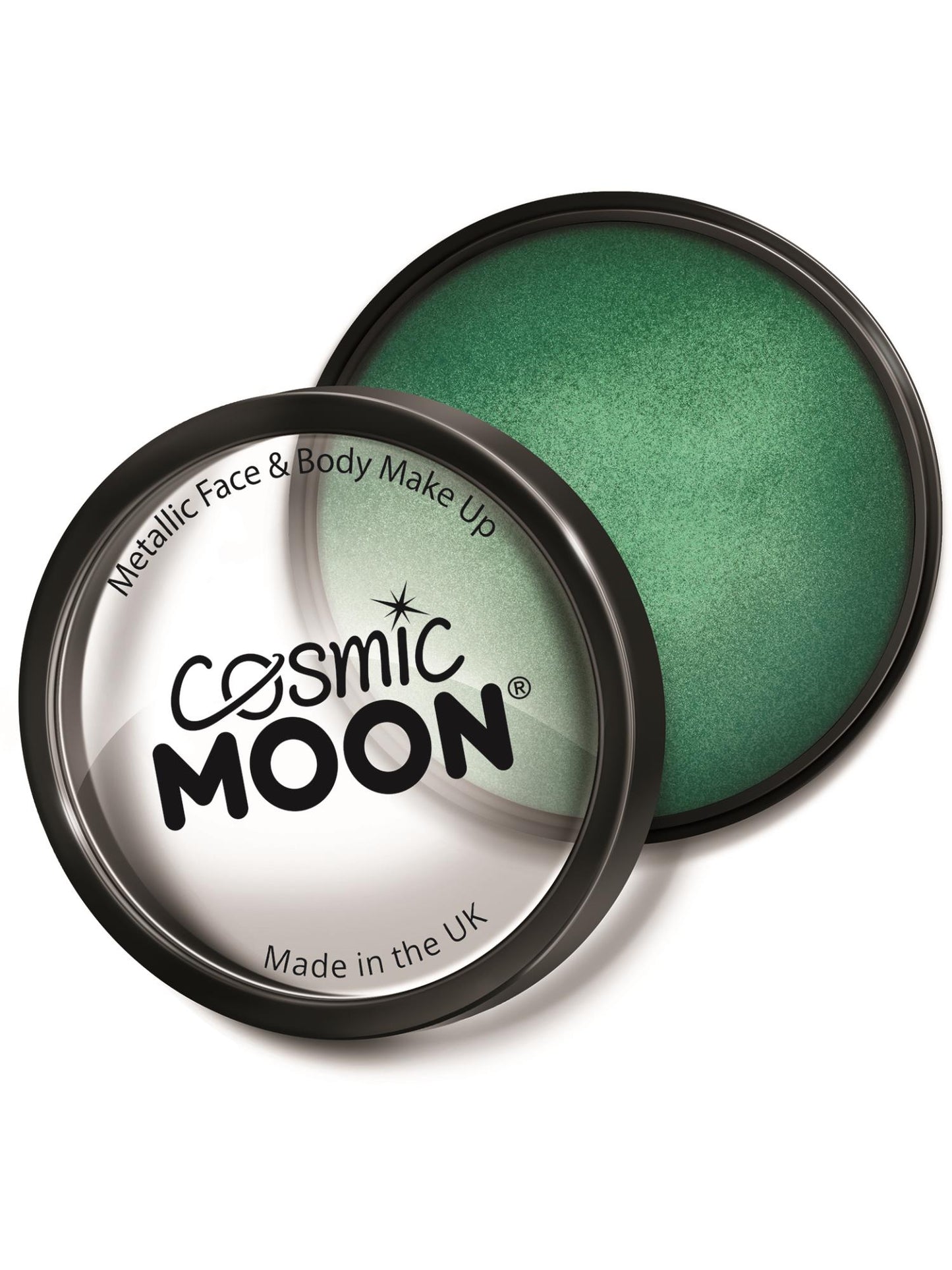 Smiffys Cosmic Moon Metallic Pro Face Paint Cake Pots, Gre CD für Unisex
