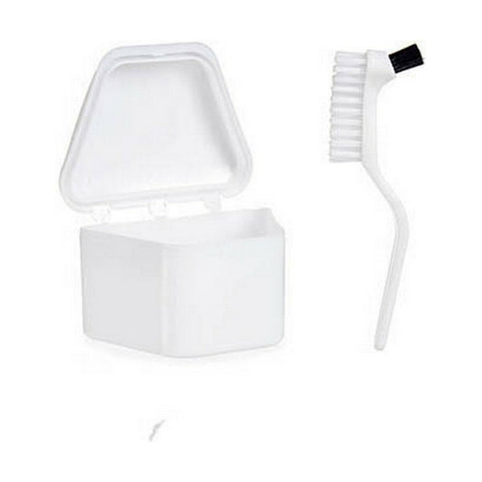 Set für Zahnprothesen Berilo Weiß Polypropylen (12 Stück)