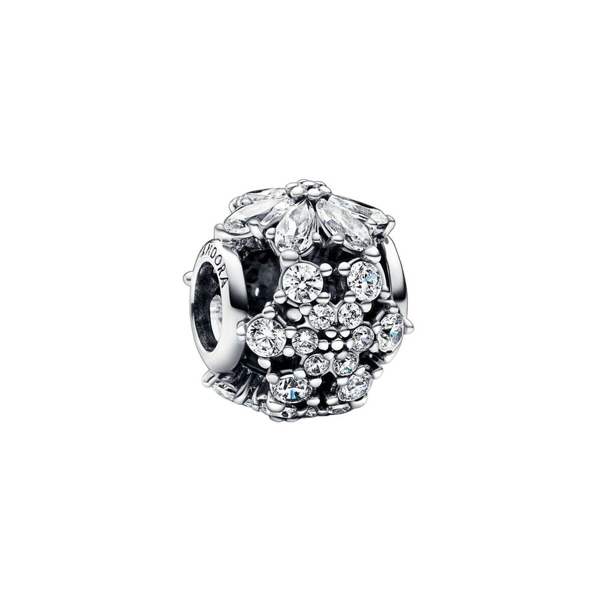 Pandora Charms Für Damen Pandora Sparkling Herbarium Cluster Round