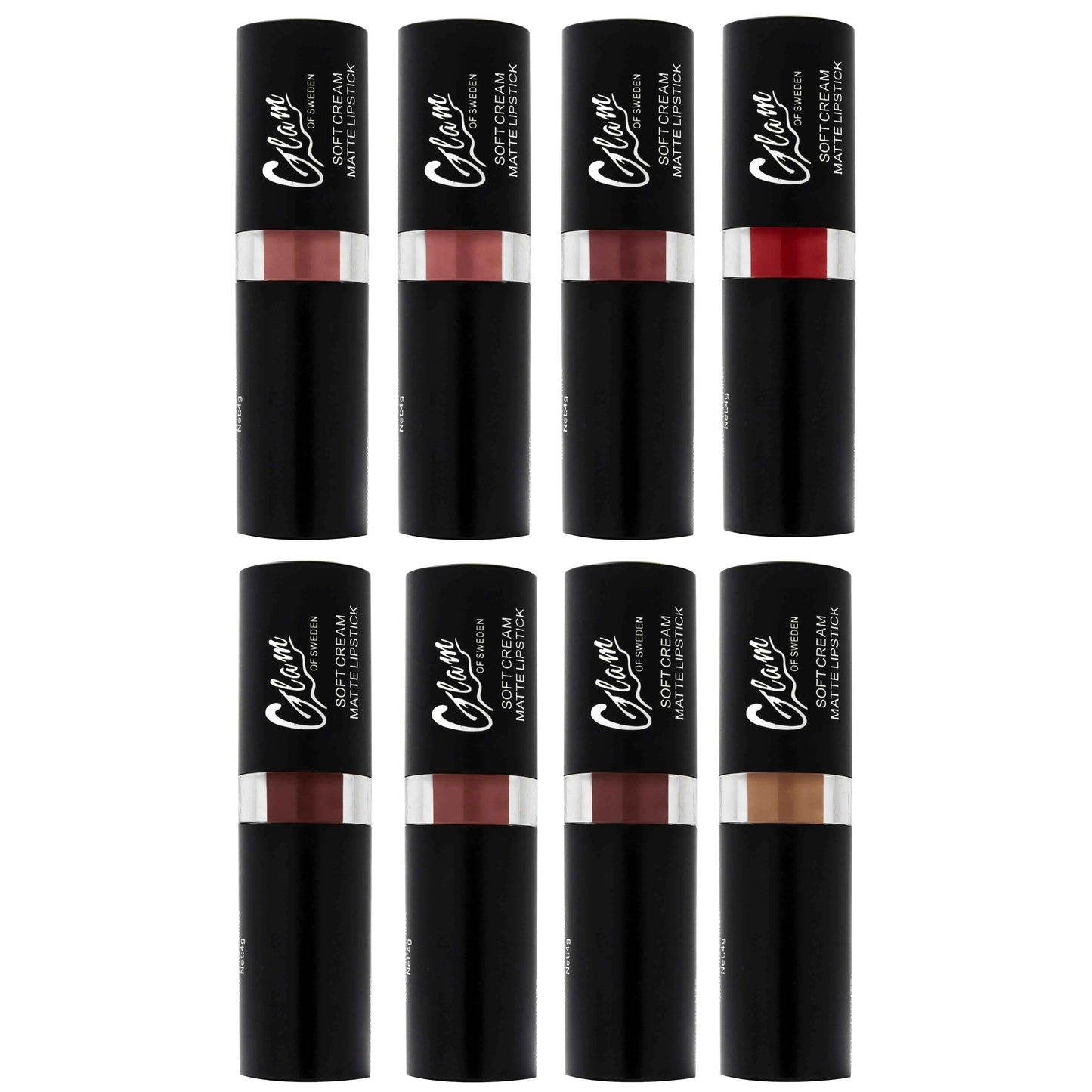 GLAM OF SWEDEN GLAM OF SWEDEN Soft Cream Matte Lippenstift 03 Queen 4 g