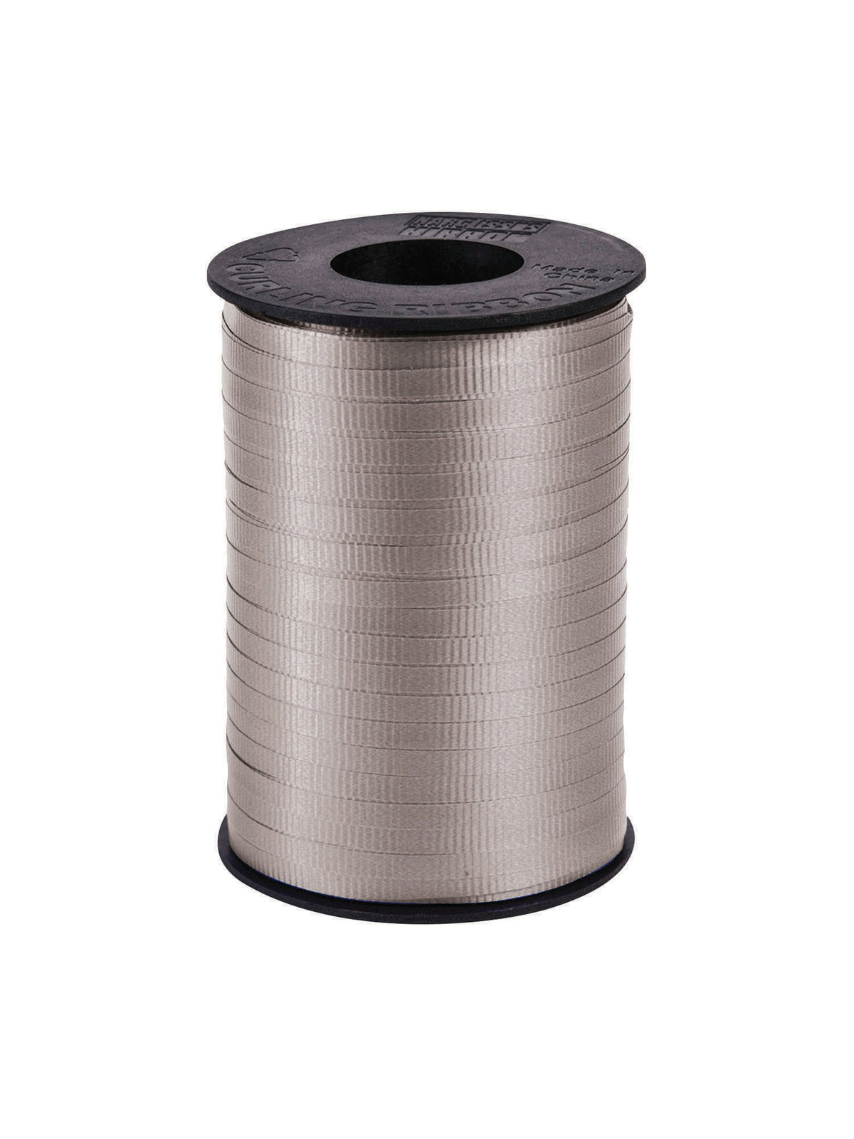 Rubies Curling Ribbon Silver 4.7mm x 457m Packaging and Wrapping