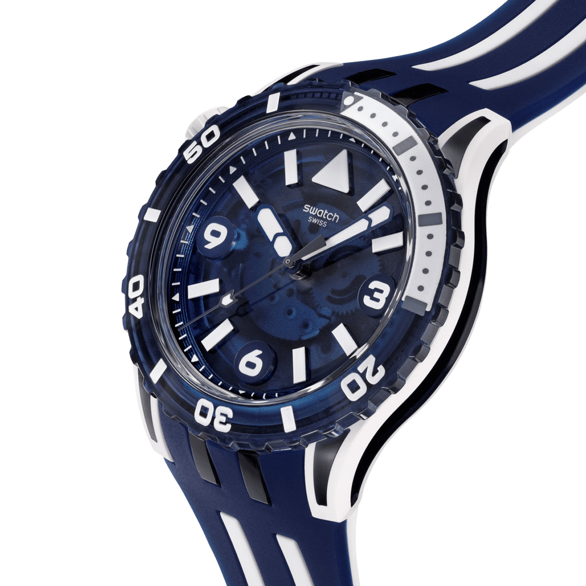 SWATCH Sea Wasp Armbanduhr SSCU09N100 – Seitenansicht