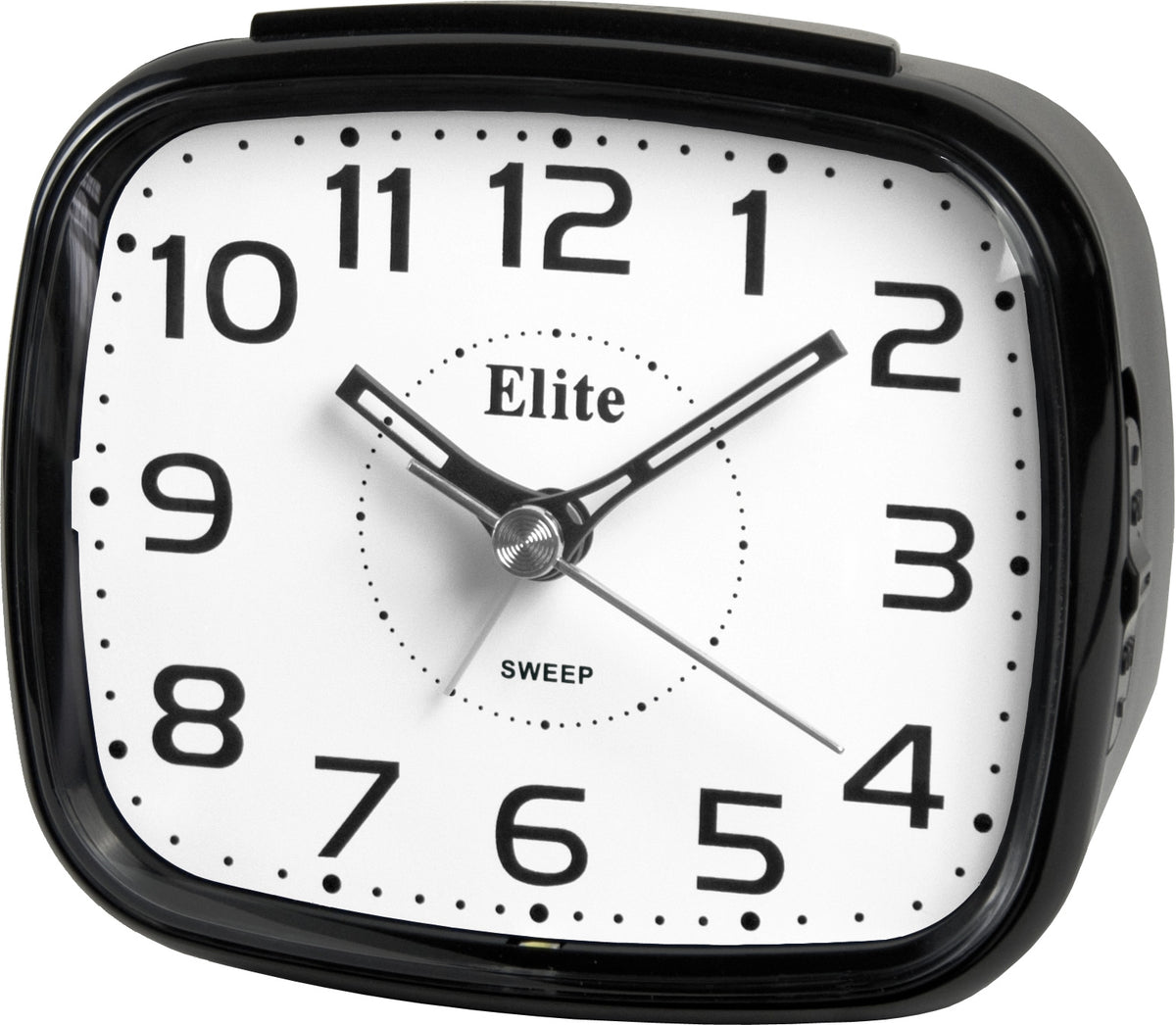 ELITE Sveglia silent con luce LED e snooze - NERO - Silent alarm clock with LED light and snooze - BLACK