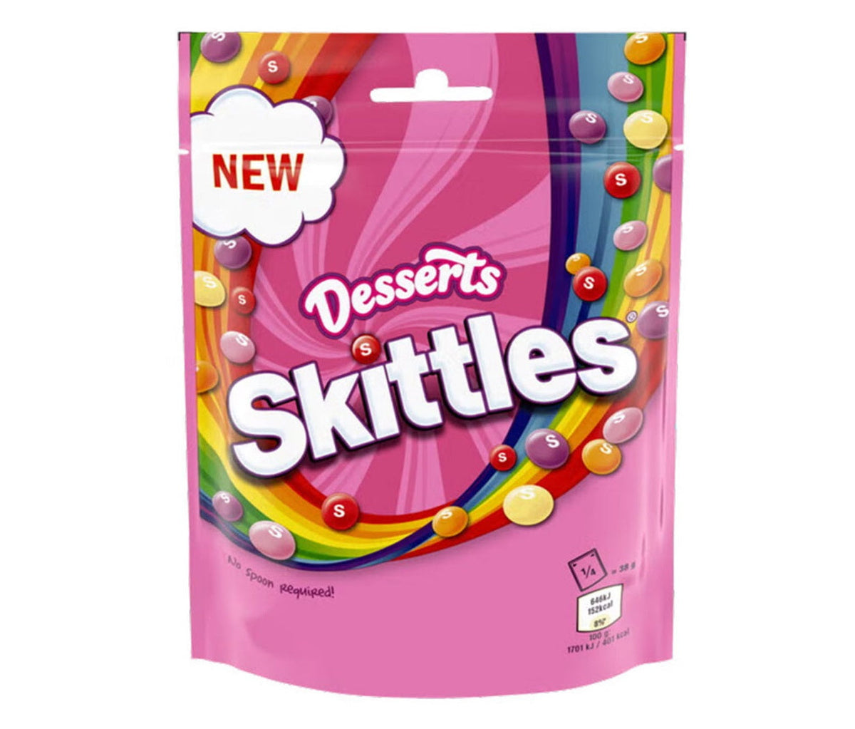 Skittles Desserts 152 g Fruchtgummi mit fruchtigem Dessertgeschmack