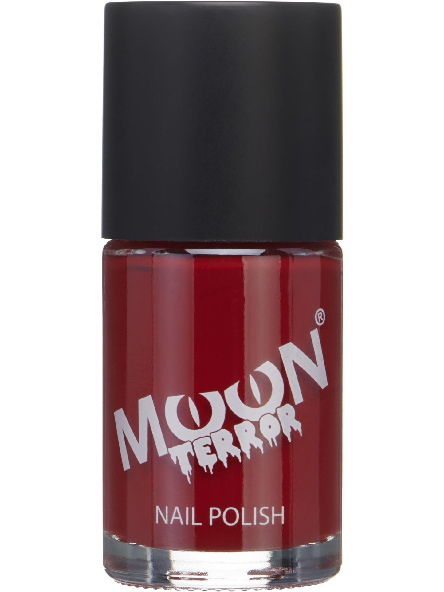 Smiffys Moon Terror Halloween Nail Polish, Red CD für Unisex
