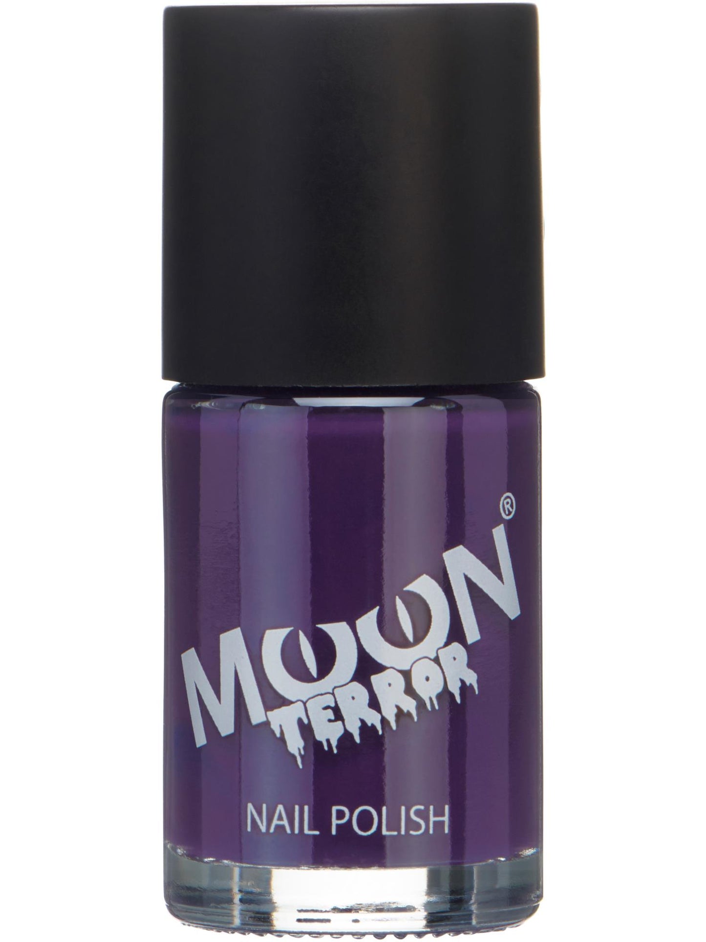 Smiffys Moon Terror Halloween Nail Polish, Purple CD für Unisex