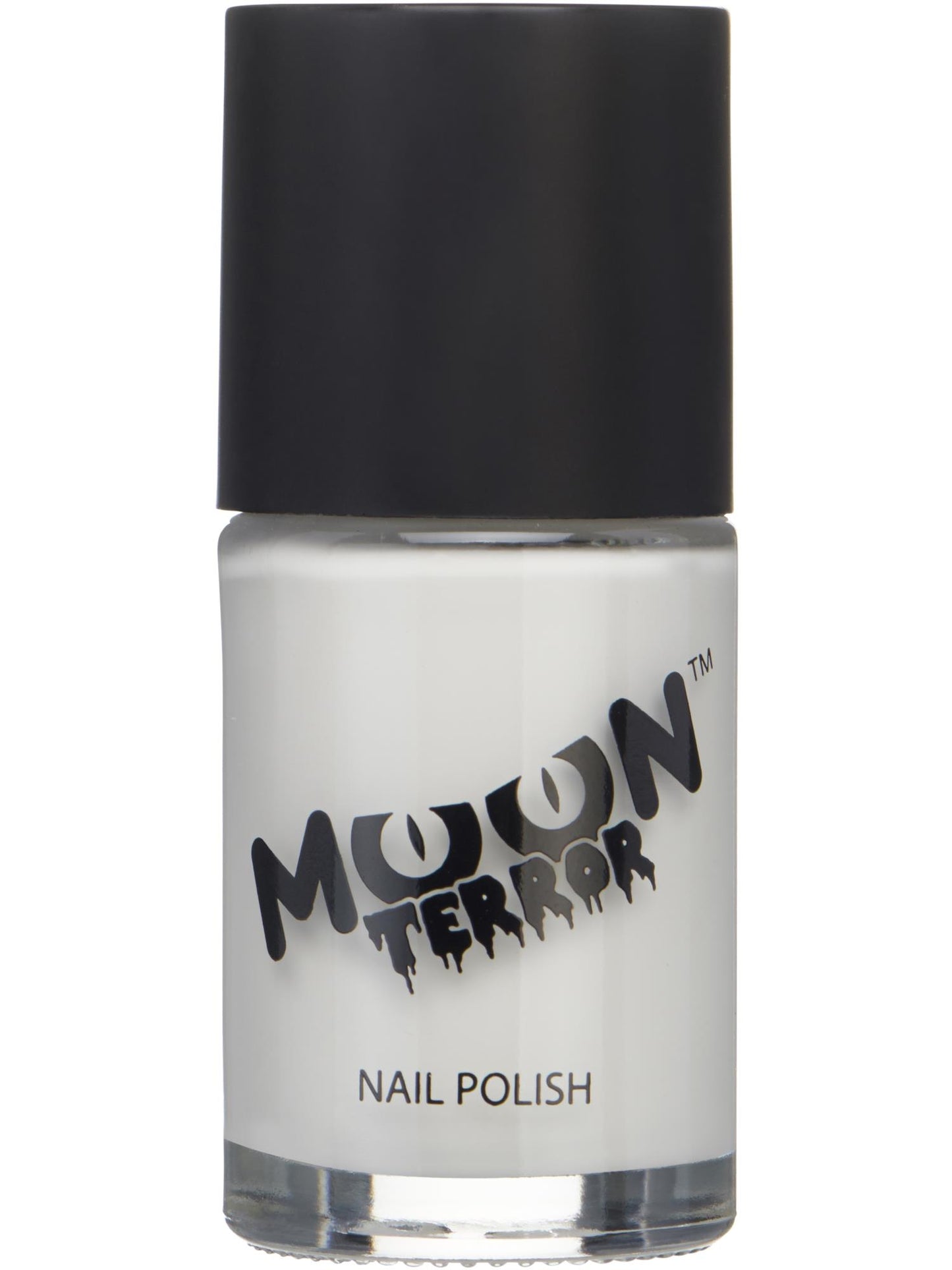 Smiffys Moon Terror Halloween Nail Polish, White CD für Unisex