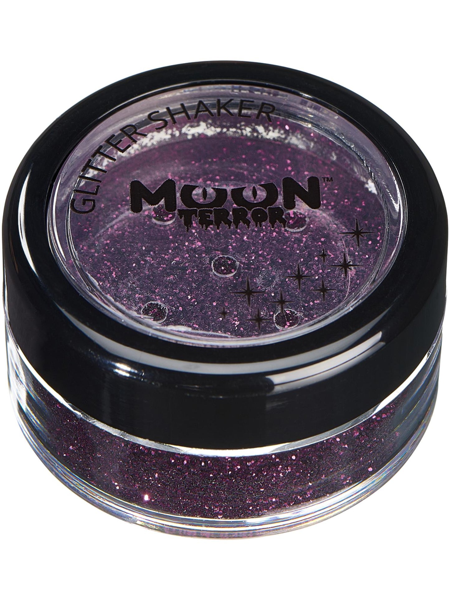 Smiffys Moon Terror Halloween Glitter Shakers, Purple CD für Unisex