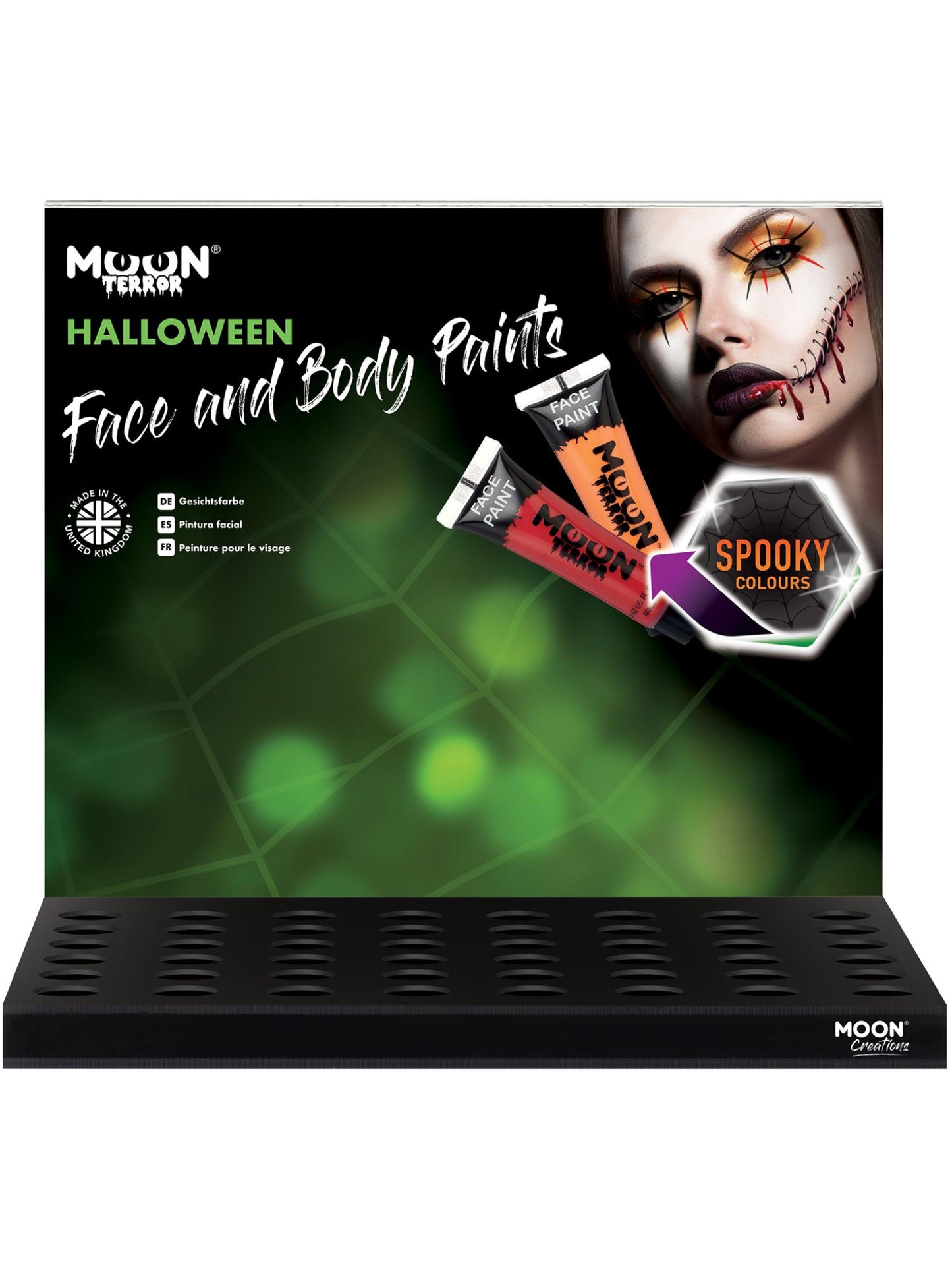 Smiffys Moon Terror Halloween Face & Body Paint, SF für Unisex