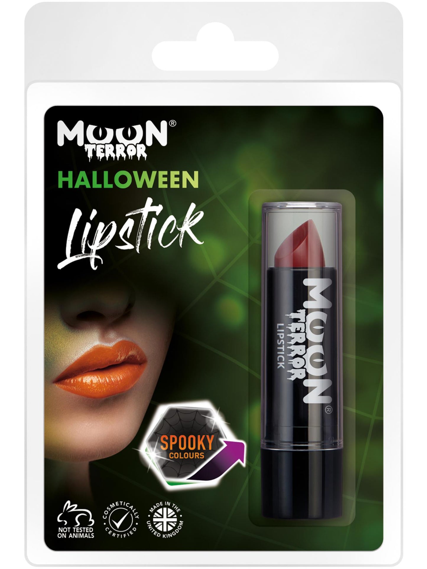 Smiffys Moon Terror Halloween Lipstick, Red CD für Unisex
