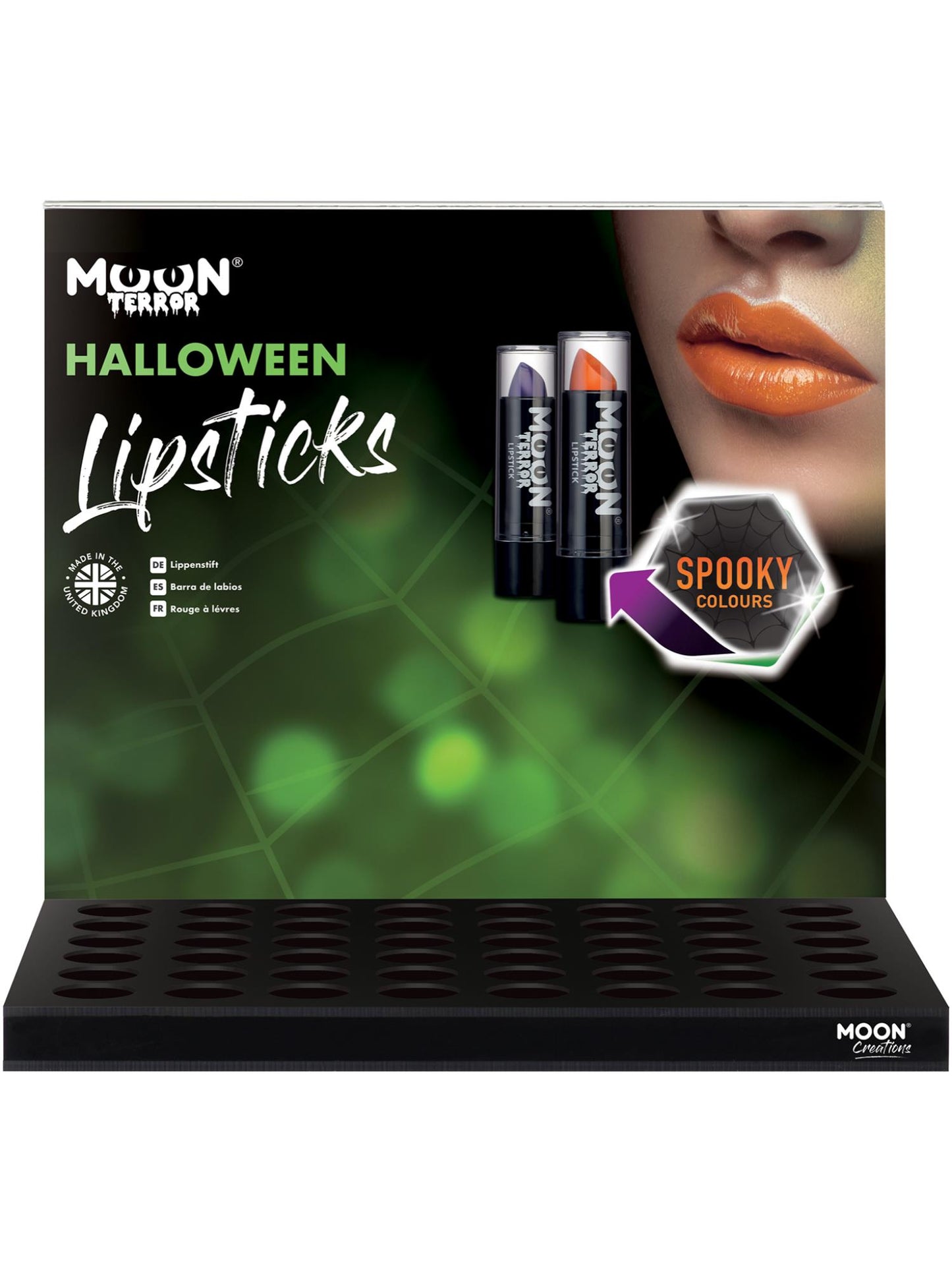 Smiffys Moon Terror Halloween Lipstick, Assorted SF für Unisex