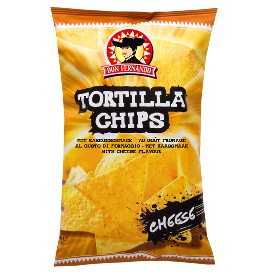 Don Fernando Tortilla Nachos Chips mit Käsegeschmack 200g – Produktansicht