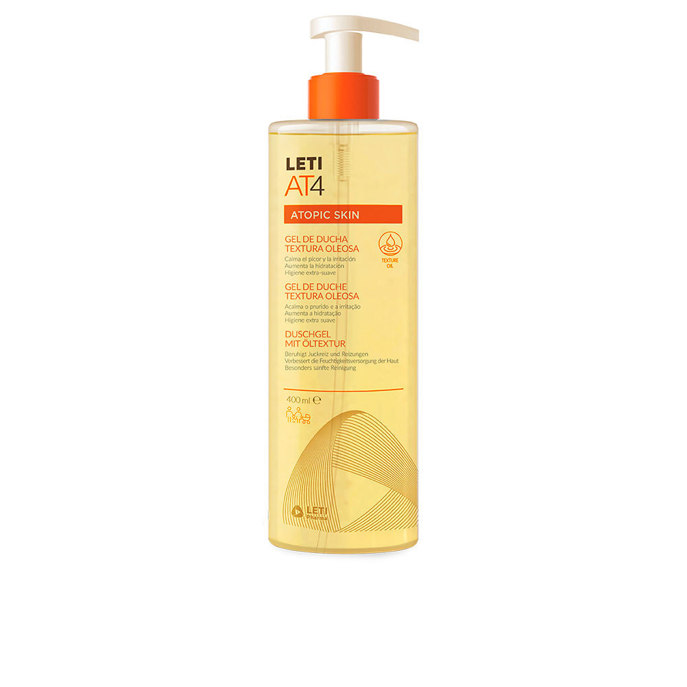 LETIAT4 ATOPIC SKIN oily texture shower gel 400 ml