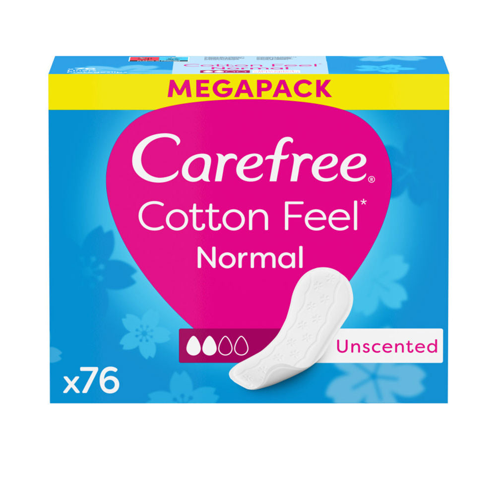 CAREFREE COTTON fragrance-free protector 76 u