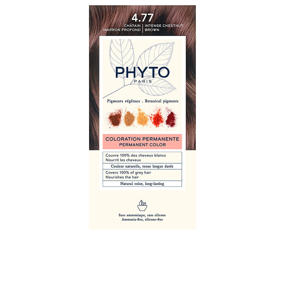 PHYTOCOLOR #4.77-castaño marrón intenso 4 u